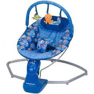 Шезлонг качалка дитячий музичний Bambi S 003