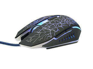 USB провідна ігрова мишка оптична миша 518 з підсвічуванням