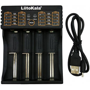 Зарядний пристрій для акумуляторів Liitokala Lii-402 18650 АА/ААА