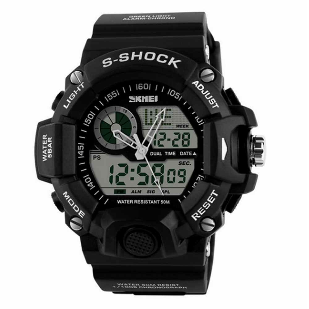 Годинники наручні спортивні Skmei 1029 Black