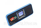 Портативна MP3 колонка USB плеєр FM AT-8860 Blue, фото 5