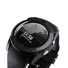 Розумні годинник Smart Watch GSM Camera V8 Black, фото 6