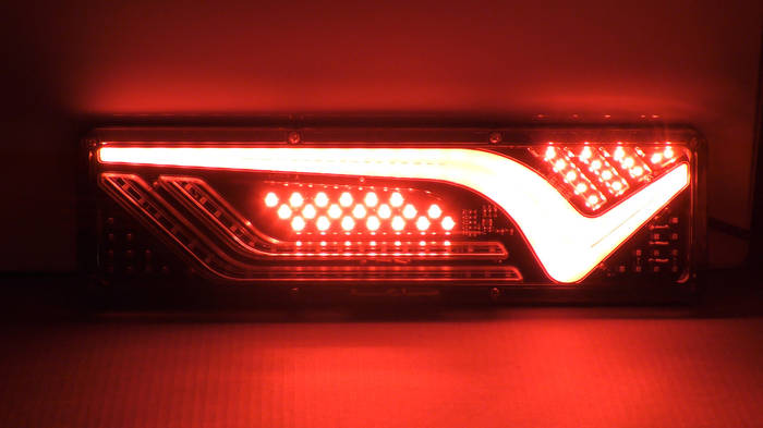 Купить Светодиодные LED стопы фонари задние на прицеп 12-24V грузовик ...