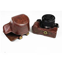 Защитный футляр - чехол Puluz DCA1584C для фотоаппаратов SONY LCE-7C / Alpha 7C / A7C - кофе