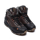 Чоловічі зимові шкіряні черевики MERRELL Chocolate, фото 2