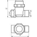 Фільтр грубого очищення SOLOMON 3/4″ ЗВ нікель з відстійником (8015) TD1053 (000001686), фото 6