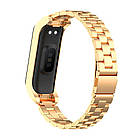 Ремінець MiJobs Steel Strap для Samsung Galaxy Fit2 SM-R220 Gold, фото 4