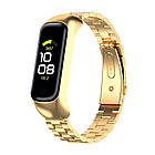 Ремінець MiJobs Steel Strap для Samsung Galaxy Fit2 SM-R220 Gold, фото 5