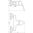 Змішувач для душу Globus Lux Solly GLSO-0105N (000010124), фото 7