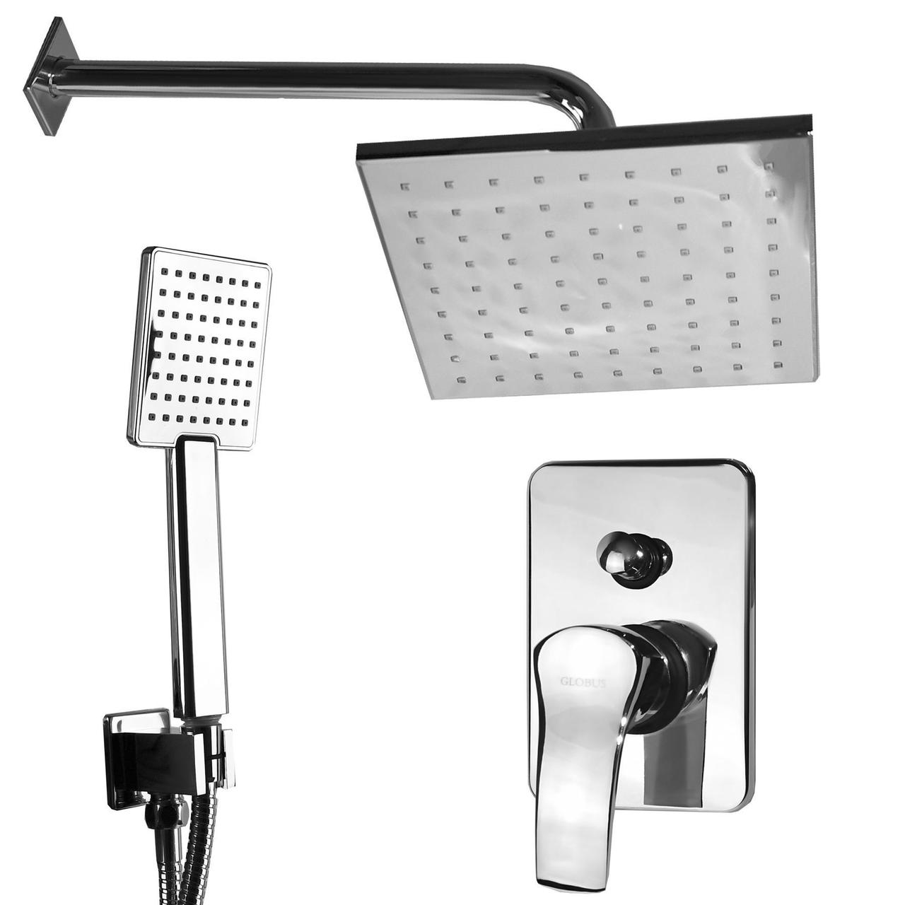 Змішувач для душу Globus Lux QUEENSLAND GLQU-0205S (000010117)