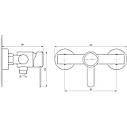 Змішувач для душу Globus Lux WIEN SBT2-105 (000017540), фото 6