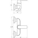 Змішувач для душу Globus Lux Laguna GLA-0105-10-BB (000022557), фото 8