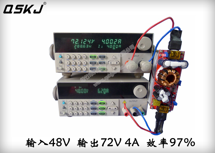 DC-DC Повышающий преобразователь с рег. CC/CV, IN 8-60, OUT 12-80V, 1200W QSKJ Качество! - фото 3 - id-p1080459903