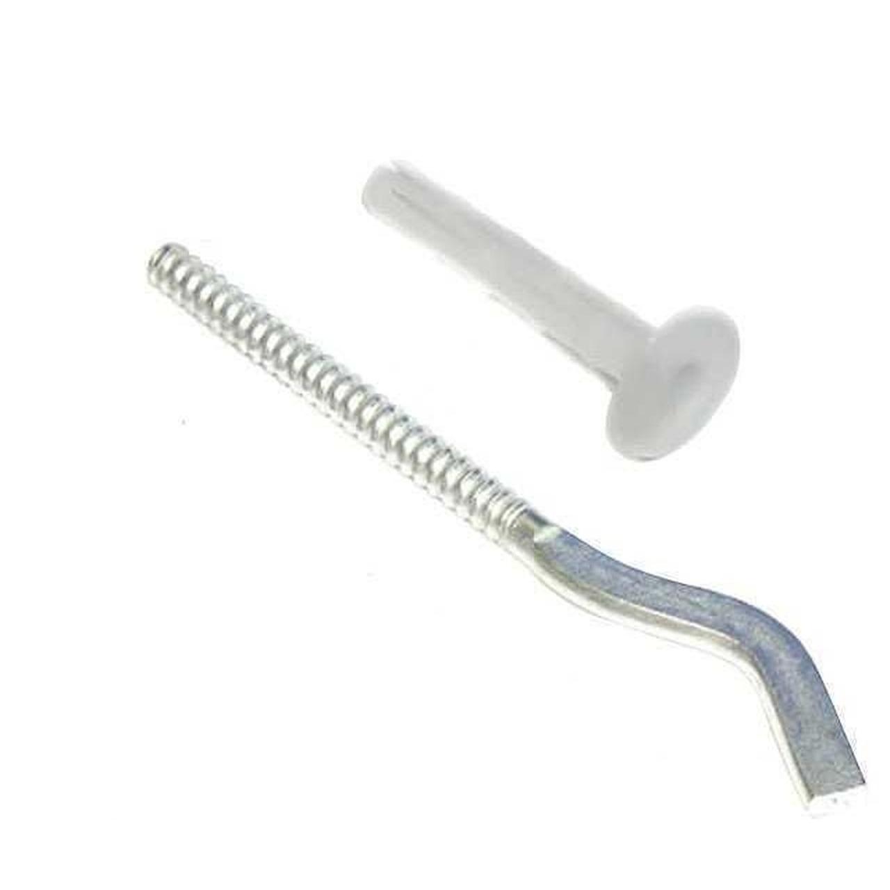 Кронштейн секційного радіатора CRISTAL NS-1011 штирьковий оцинкований з дюбелем ф9х170мм (кратно 2) (000001628), фото 1