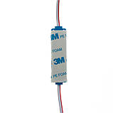 Світлодіодний модуль СІВ 12 V синій 1led 2 W овальний IP65, фото 4