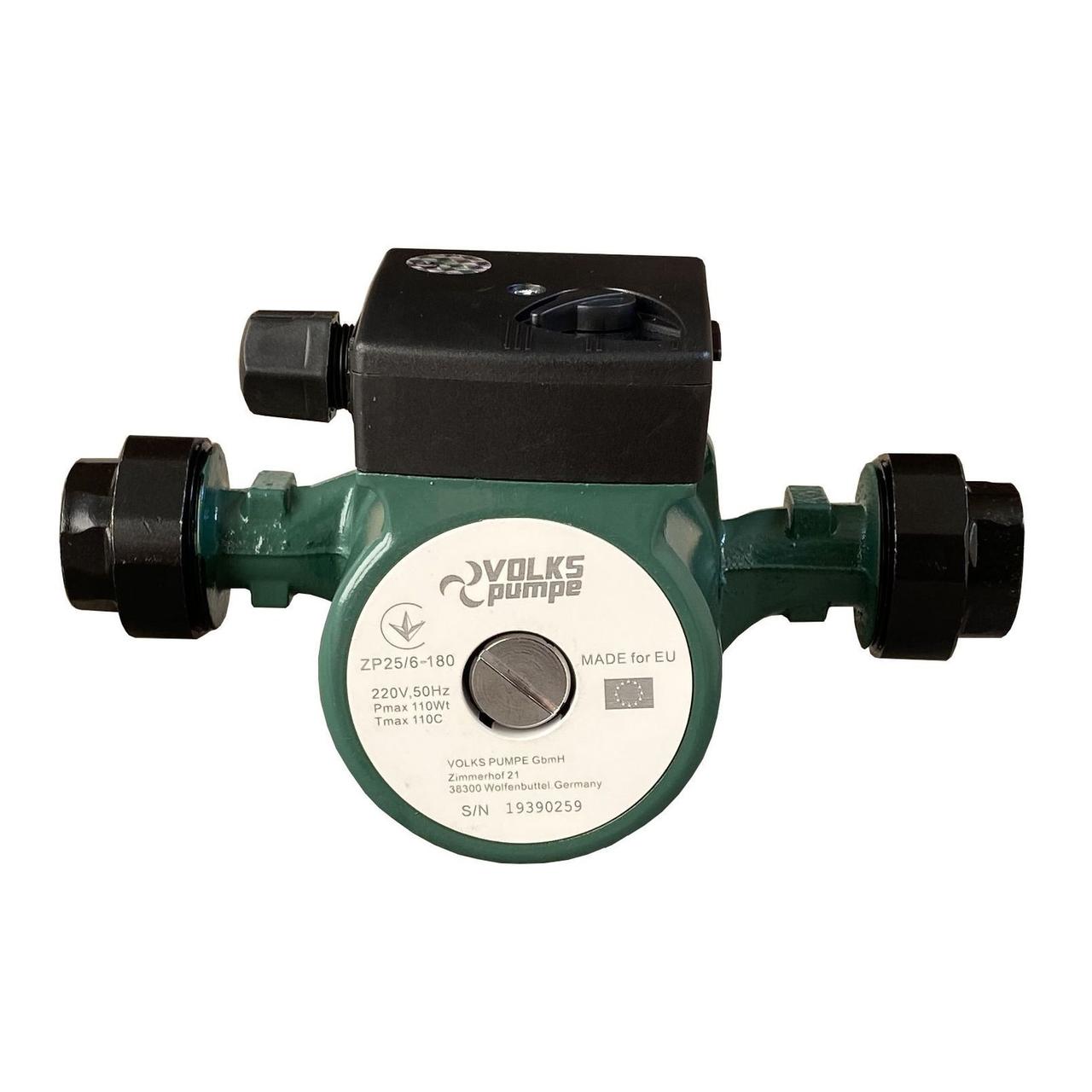 Насос циркуляційний VOLKS pumpe ZP25/6 180мм + гайки (000010613)