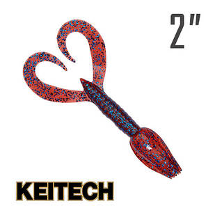 Little Spider 2" (50 мм.) 8 шт. Силікон Keitech col. ea#03 grape