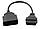 Перехідник з OBD2 16pin мама на Toyota 22pin тато, фото 3