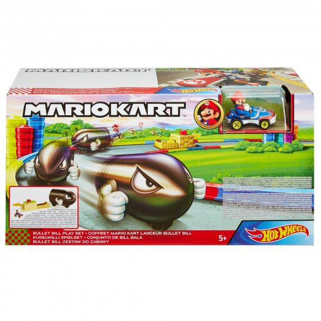 Ігровий набор Hot Wheels Mario Kart Куля Білл (GKY54) (887961834178) Оригінал, фото 1