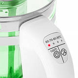 Чайник електричний з терморегулятором та заварником Adler AD 1299 (SHiz13780), фото 4