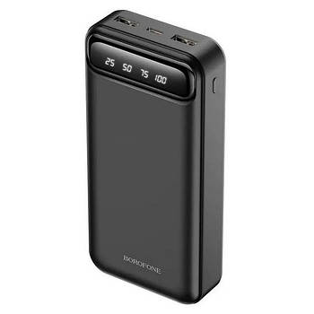 УМБ повербанк Power Bank BOROFONE BJ14A 20000 mAh, 2USB, Type-C, 2A, чорне S