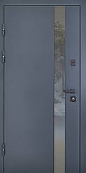 Металеві вхідні двері Nordi Текстурне фарбування RAL 7021T