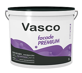 VASCO Facade Premium акрилова фасадна фарба матова 9л