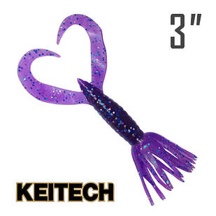 Little Spider 3" (70 мм.) 8 шт. Силікон Keitech col. ea#04 violet