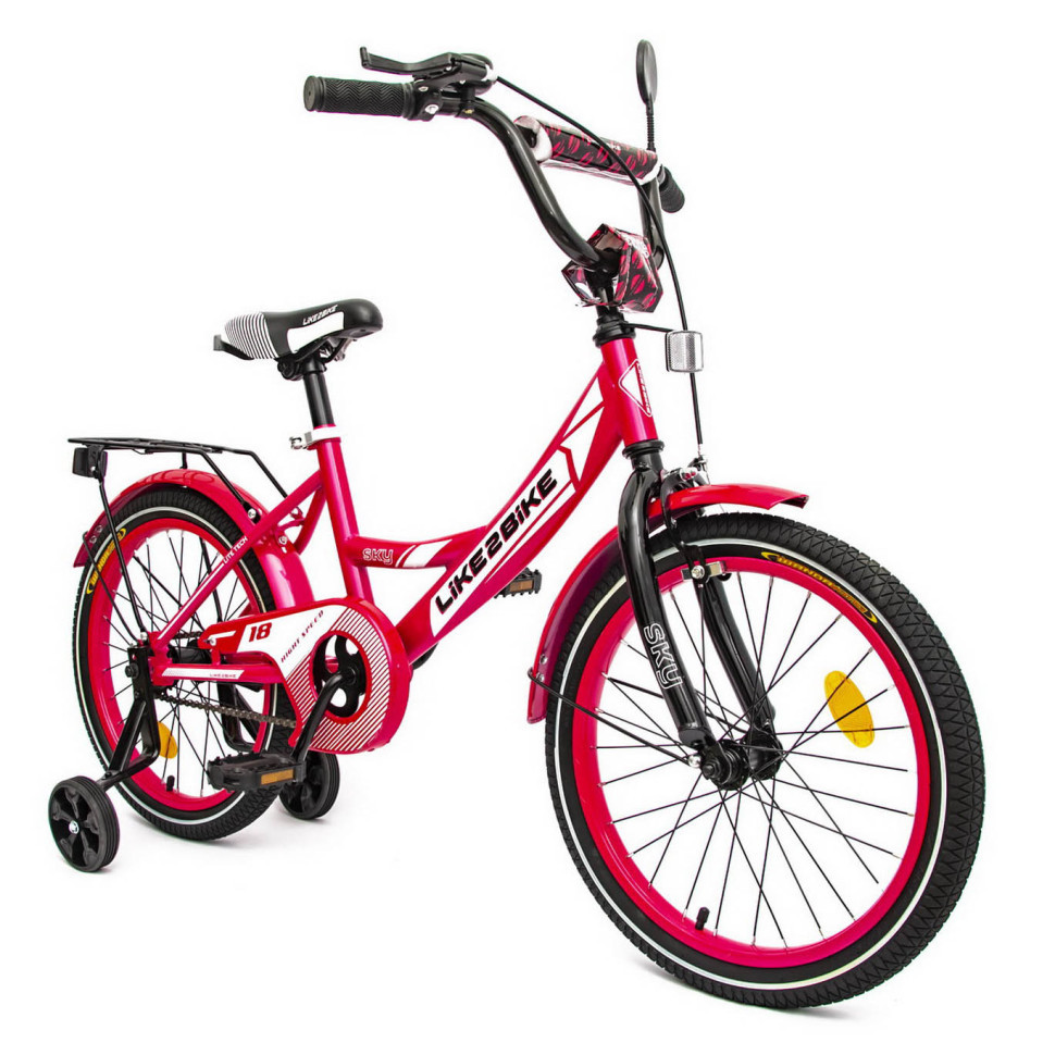 Купить Велосипед Детский Like2bike 2-х Колесный 18 211804 (rl7t) Sky ...