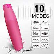 Міні Пуля вібратор Love Toy для клітора та точки G, компактний масажер і фалоімітатор, фото 3