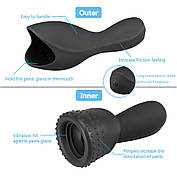 Уретральний вібратор Love Toy для пеніса та уретри з ереційним кільцем, фото 4