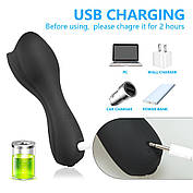 Уретральний вібратор Love Toy для пеніса та уретри з ереційним кільцем, фото 5