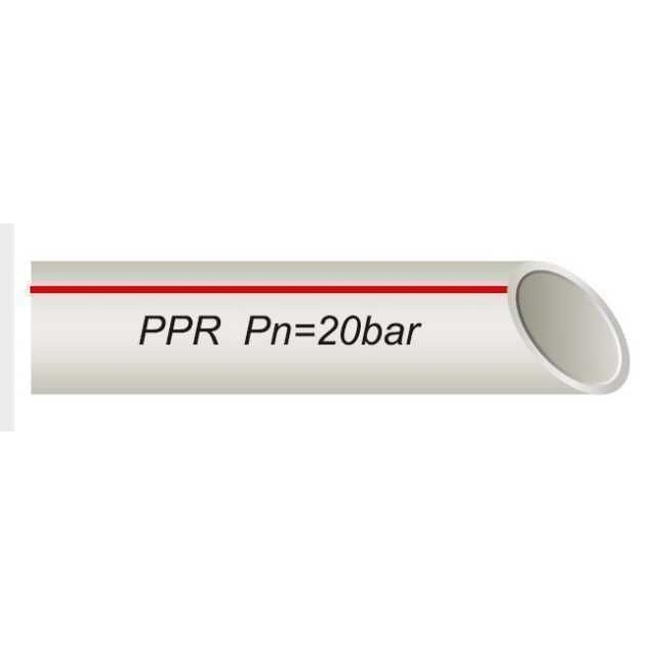 Труба VSplast PPR-AL-PIPE ф32 GERMANY STD з алюмінієвою фольгою (червона упаковка) (000013510), фото 1