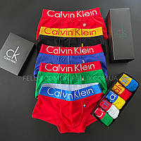 Мужские Трусы Келвин Кляйн Мужской Набор Трусов Calvin klein World, набор 5шт. Размер XL Fellix Чоловічі Труси