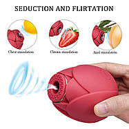 Сосальний вібратор Love Toy для вагіни та піхви, фото 3