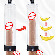 Вакуумний насос Love Toy для збільшення пеніса, чоловіча помпа-подовжувач члена, фото 3