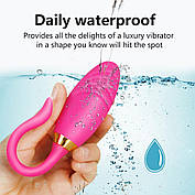 Віброяйце Love Toy з USB-пультом дистанційного керування, стимулятор клітора, фото 4