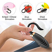 Віброяйце Love Toy з USB-пультом дистанційного керування, стимулятор клітора, фото 5