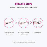 Ереційне кільце Love Toy на пеніс, затримка еякуляції та продовження сексу, фото 2