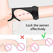 Ереційне кільце Love Toy на пеніс, затримка еякуляції та продовження сексу, фото 3