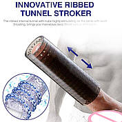 Чоловічий мастурбатор Love Toy для масажу пеніса та стимуляції, фото 5