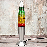 Лампа-сетильник глиттер блестки разноцветная Ночник Glitter Light 34,5см (аналог Лава-Лампа) Оригинальные фото