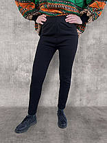 Лосини жіночі теплі на хутрі Легінси зимові у великих розмірах (Польща) Розмір L-XL, фото 3