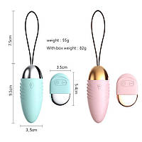 Вібратор Love Toy для нижньої білизни з дистанційним керуванням, 10 режимів вібрації