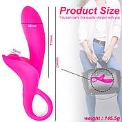 Жіночий вібратор-кролик Love Toy із вакуумним стимулятором клітора, фото 5