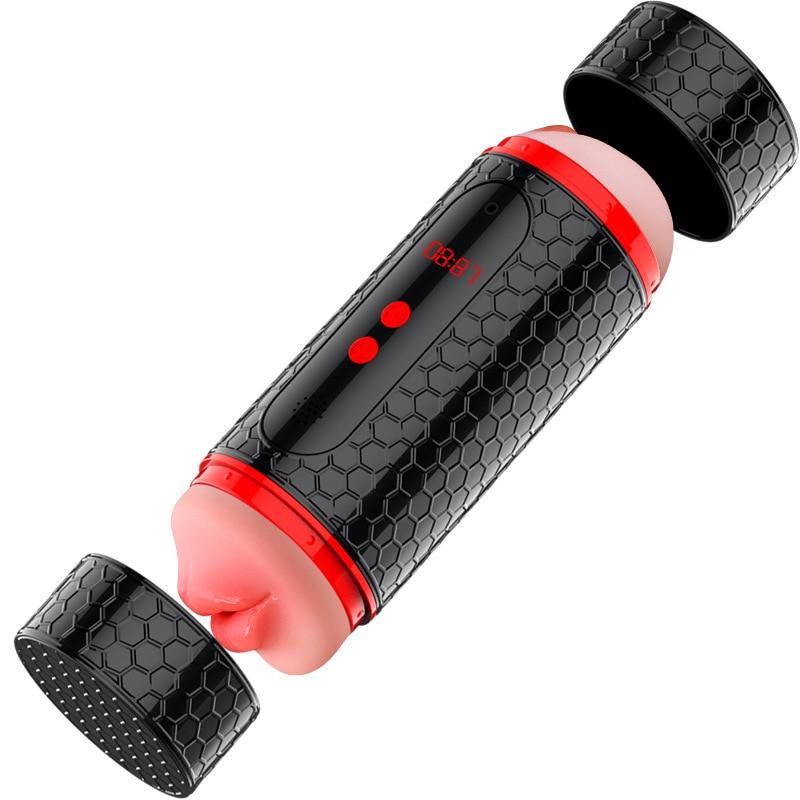 Чоловічий мастурбатор Love Toy вагіна, справжня кицька та вакуумний стимулятор