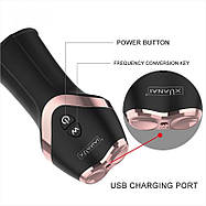 Вібраційний чоловічий мастурбатор Love Toy стимулятор і масажер для чоловіків, фото 2