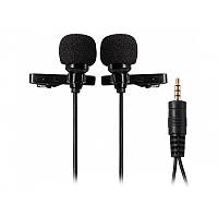 Петличный микрофон Ulanzi Arimic DualMic 2 микрофона (5140-16946) (bbx)