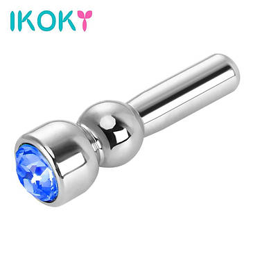 Корка для пенісу IKOKY з нержавіючої сталі, розширювач верети, чоловічий прилад вірності, інтимні іграшки, фото 1