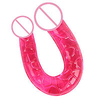 Подвійний фалоімітатор Love Toy реалістичний подвійний пеніс для дорослих